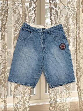 Vintage Y2K Oversized Denim Shorts